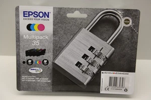 Original Epson Tintenpatrone 35 Multipack Schwarz Rot Gelb Blau , C13T35864020 - Bild 1 von 2