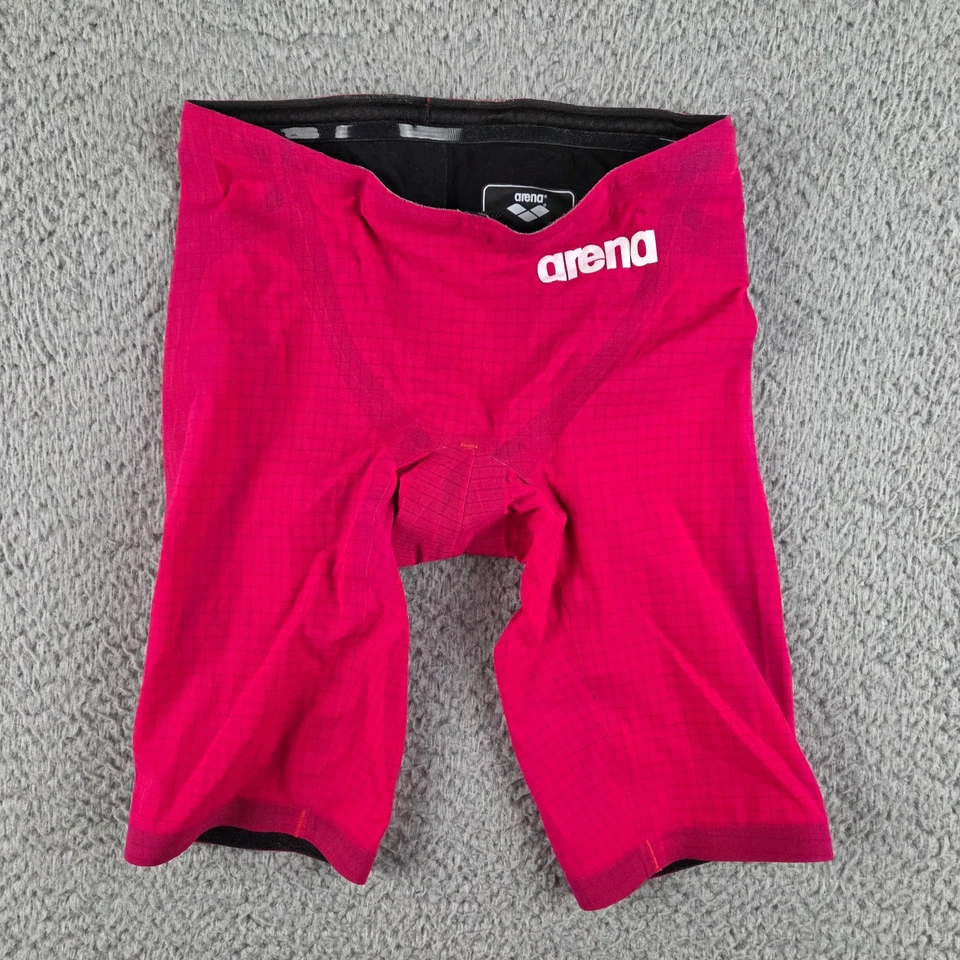 Arena Powerskin Carbon Pro Mark 2 Jammer Sz 26 Bright Red - NEW - Image 1 of 4