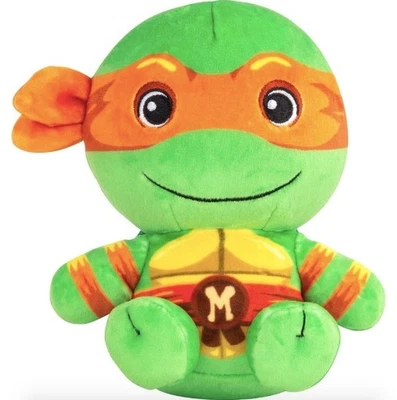 Teenage Mutant Ninja Turtles TMNT Michelangelo Club Mocchi Junior Plush Doll NEW - Image 1 of 4