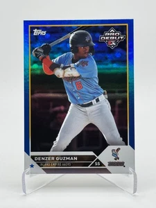 2023 Topps Pro Debut #PD-30 DENZER GUZMAN | Blue Foil /150 - Picture 1 of 2