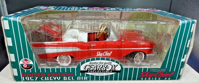 Gearbox 1957 Chevrolet Bel Air Pedal Car Texaco 1/24 - Image 1 of 3