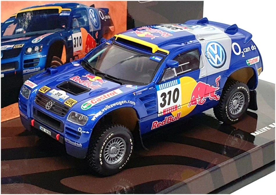 Minichamps escala 1/43 436 055310 - VW Race Touareg 3er #310 Rally Barcelona 2005 Foto 1 de 4