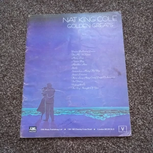 NAT KING COLE GOLDEN GREATS - RARE SONG BOOK - EMI -  - Picture 1 of 6