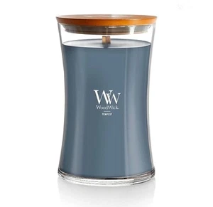 WoodWick Tempest Scented, Large Hourglass, Crackles as it Burns 21.5oz!! New - Picture 1 of 6