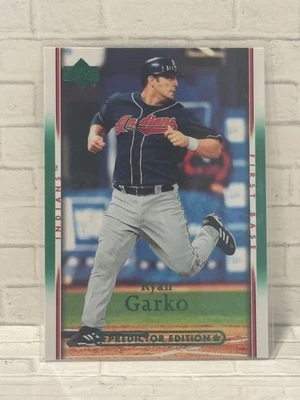 2007 Upper Deck Predictor Verde (Paralelo Raro) #95 Ryan Garko - Imagem 1 de 2