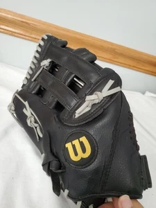 Wilson A2449 Elite 13" Softball Glove Mitt Left Hand Throw - Picture 1 of 18