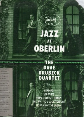 Dave Brubeck Quartet Jazz At Oberlin 1983 12" 33 Fantasy Blue Label #OJC046 VG - Image 1 of 4