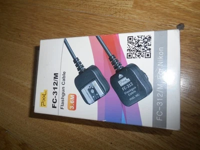 Pixel FC-312/M  Flashgun Cable For Nikon - Image 1 of 2