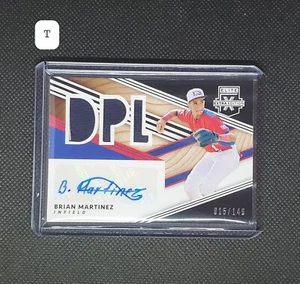 2020 Elite Extra Edition Brian Martinez #DMS-BM Memorabilia Autograph 016/149 - Picture 1 of 2