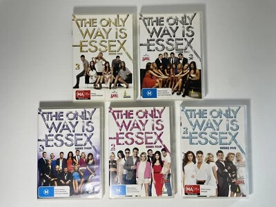 DVD The Only Way Is Essex, Temporadas 1 2 3 4 5 (Temporada 5 Sellado), Región 4 Foto 1 de 4