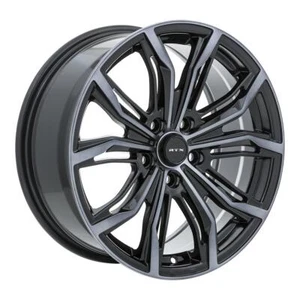 18 Inch Black Alloy Wheel Rim for Jeep Compass Patriot, RTX 82438 18x8 5x114.3 5 - Picture 1 of 4