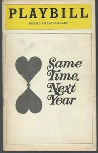 Same Time, Next Year May 1978 Betsy Palmer Monte Markham Vintage Playbill - Picture 1 of 1