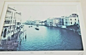 Venice Italy Vintage Photo Dennis Craig Rosen Ltd Edition 185/350 Artist Signed - Picture 1 of 12