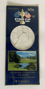 Ladies Golf Glove Soft Leather -Rare Footjoy Ryder Cup 2001 -Left Hand Small - Picture 1 of 8