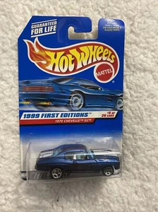 NIB mattel hot wheels 1999 first editions #4 of 26 cars 1970 Chevelle SS - Picture 1 of 5
