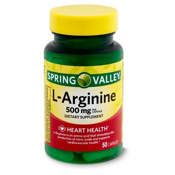 NUEVO Spring Valley L-Arginina 500mg - 50 Ct Foto 1 de 1