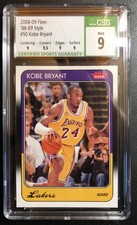 2008-09 Fleer ‘88-89 Retro Kobe Bryant CSG 9.0 Mint Lakers