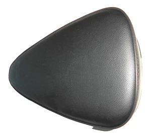 Triangle moped moped saddle faux leather black fits Puch Sachs Zündapp moped - Picture 1 of 4