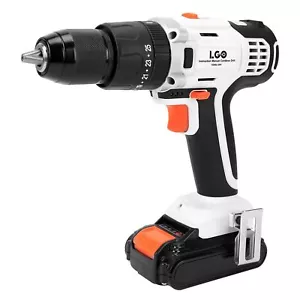 LIGO 20V Cordless Drill Driver with Impact 25+1+1 Torque Setting 1/2 Inch 2 S... - Picture 1 of 5