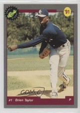 1991 Classic Draft Picks Promos Brien Taylor (Trees in Background)