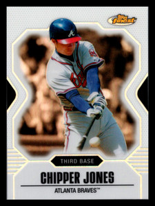 2007 Finest Refractors Chipper Jones #3 Atlanta Braves