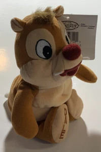 "Juguete de peluche bolsa de frijoles Dale-Ardillas Disney Store 7,5"" como nuevo" - Imagen 1 de 7