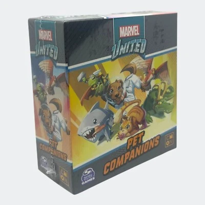 Marvel United: Pet Companions Kickstarter Expansion [MUN-KS36] CMON 2024, Sealed - Image 1 of 4