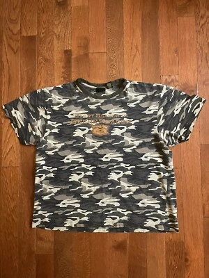 John Deere Camiseta Camuflaje Tractor Ciervo Hombre XL "Cada Temporada Es Temporada De Ciervo" De Colección Foto 1 de 4