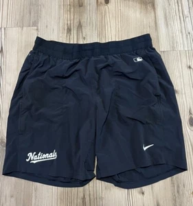 Washington Nationals Nike Team Issued Practice Shorts  #5 XL Pockets - Picture 1 of 11