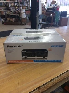 Sunbuck AV-501BT Audio Power Amplifier - Picture 1 of 6