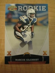 2011 Panini Gridiron Gear Gold X's Marcus Gilchrist Card #234 SN #052/100 +Check - Bild 1 von 3