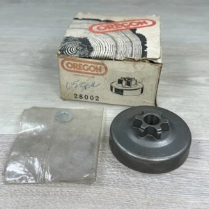Oregon 28002 Sprocket 3/8”LP x 6, Washer, and bearing Model Stihl 015 - Picture 1 of 3