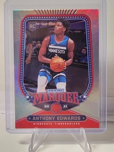 2020-21 Panini Chronicles - Marquee #254 Anthony Edwards (RC)
