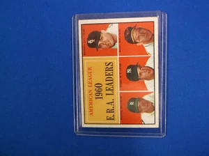 1961 Topps Baseball # 46 AL ERA Ldrs VG-EX - Picture 1 of 2