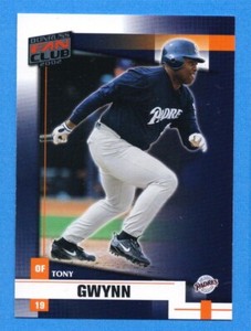 2002 Donruss Fan Club #19 Tony Gwynn Padres