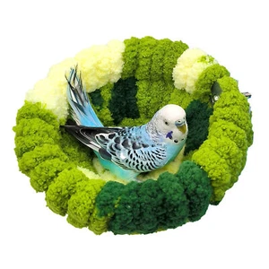 Bird Bed for Cage Warm Bird Nest Parrot Nest Parakeet Nest Winter Cockatiel Bed - Picture 1 of 12