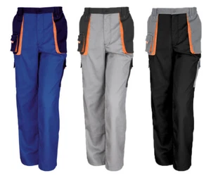 RESULT WORK-GUARD Lite Trousers Breathable Windproof Water Repellent Cargo R318X - Picture 1 of 11
