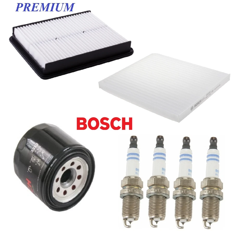 Tune Up Kit Filters Spark Plugs For HYUNDAI SONATA L4 2.4L, GAS 2011-2014 - Image 1 of 1