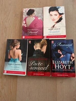Lot de 5 livres Aventures et Passions - Photo 1/4