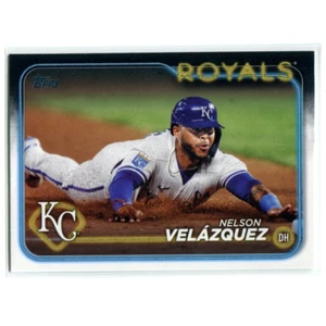 2024 Topps Update Series Baseball Nelson Velazquez Base US67 Kansas City Royals - Bild 1 von 2