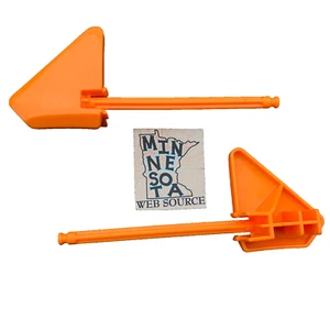 2 Knex Pirate Ship Orange Cams - K'nex Thrill Rides Parts 15139/11868 - Picture 1 of 4