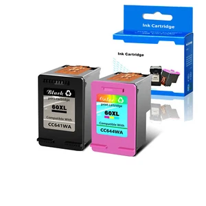 Cartucho de tinta 61XL 61 XL negro/color para HP ENVY 4501 4502 4504 5530 5531 5535 - Imagen 1 de 16