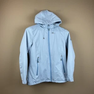 Zeroxposur womens S/CH Blue polyester full zip hooded coat jacket - Picture 1 of 10
