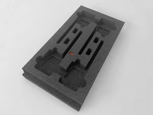Schaumstoffeinlage Passen Für Sennheiser 4er set Taschensender EW G2/G3/G4. IN 3 - Bild 1 von 1