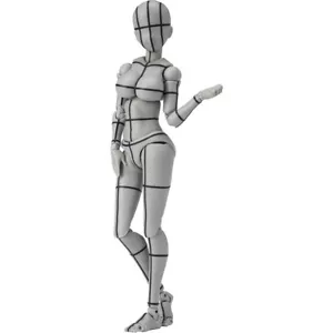 S.H.Figuarts Body Chan Kentaro Yabuki Drahtmodell grau Farbe Ver Actionfigur - Bild 1 von 4