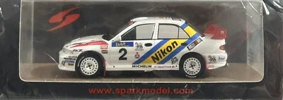 SPARK 1/43 S6507 Mitsubishi Lancer Évolution 3 #2 Rallye Hong Kong Beijing 1995 - Photo 1/4