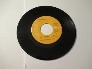 Connie Smith: Just For What I Am / I'd Still Want To Serve Him Today / 45 Rpm - Picture 1 of 2