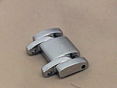 Bulova Model 96B278 Silver Tone Men's Watch Extra Single Link 17mm (L348) - Image 1 of 4