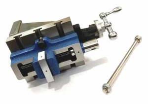 Drehmaschine Vertikaler Schlitten 4 "x 5" & 50 mm selbstzentrierende Vize - Picture 1 of 6