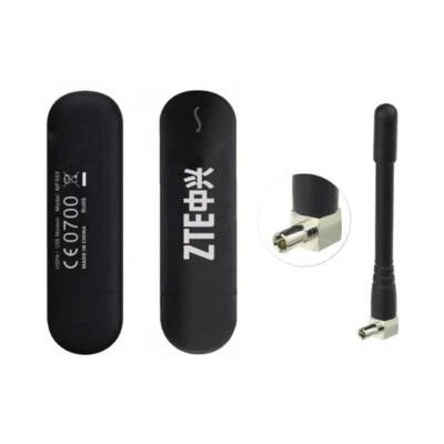 UNLOCKED ZTE MF669 3G 21.6mbps USB DONGLE + EXTERNAL ANTENNA (UK SELLER) - Image 1 of 2